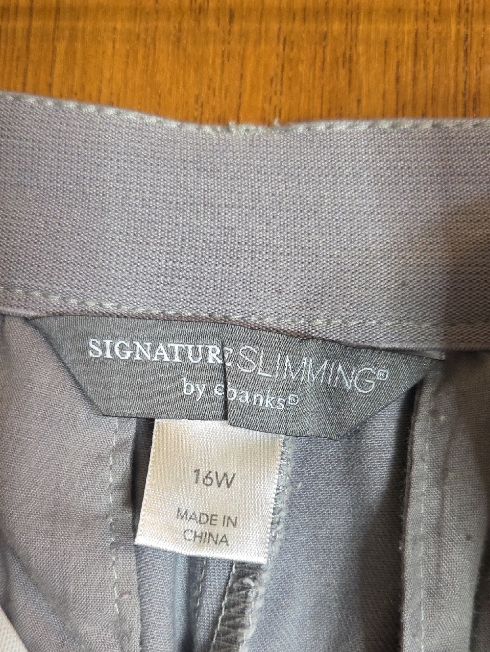 Christopher & Banks Light Gray Trousers - Picture 5 of 9